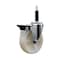 Service Caster 5'' Nylon Swivel 3/4'' Expanding Stem Caster with Brake SCC-EX20S514-NYS-PLB-34 - alternate 1